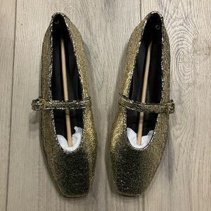 Katy Perry Gold Women's Mary Jane Shoes